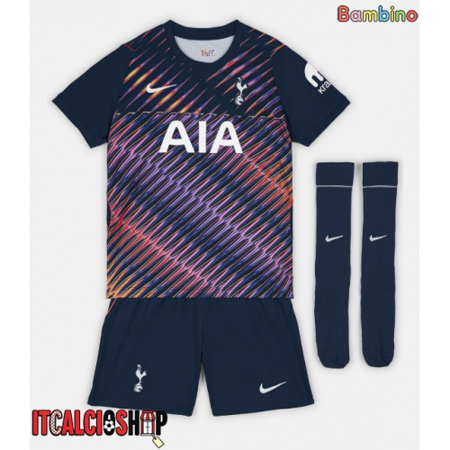 Tottenham Hotspur Pedro Porro #23 Seconda Maglia Bambino 2026-27 Manica Corta (+ Pantaloni corti)